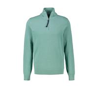 Troyer LERROS "LERROS Herren Stricktroyer in lebendiger Optik", Herren, Gr. 3XL, fjord blau, 100% Baumwolle, ohne Ausschnitt, Pullover (72880541-XXXL) fjord blau