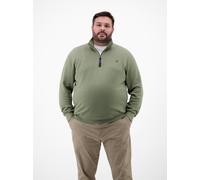 LERROS Herren Stricktroyer in lebendiger Optik - Nordic Olive 5XL