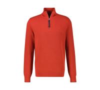 Troyer LERROS "LERROS Herren Stricktroyer in lebendiger Optik", Herren, Gr. 5XL, scandinavian rot, 100% Baumwolle, ohne Ausschnitt, Pullover (14674955-5XL) scandinavian rot