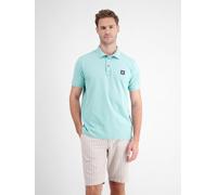 LERROS Unifarbenes gewaschenes Poloshirt mit Stretcheffekt - Coastal Sea Blue S