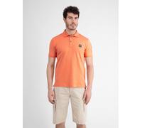 LERROS Unifarbenes gewaschenes Poloshirt mit Stretcheffekt - Mellow Peach S