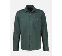 LERROS Unifarbenes Herrenhemd aus strukturierter Baumwolle - Cedar Green M
