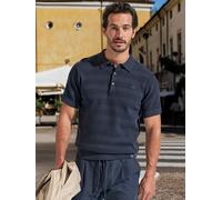 LERROS Unifarbenes Poloshirt, 100 % Baumwolle - Classic Navy L