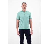 LERROS Unifarbenes Poloshirt in Piqué-Qualität - Soft Teal XXL