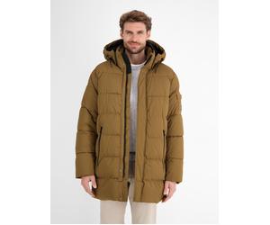 LERROS Warm gefütterte Steppjacke mit abnehmbarer Kapuze - Brown XXL