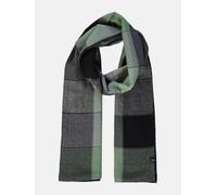 LERROS Weicher Karo-Schal aus Baumwolle - Sage Green PCK