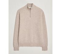 Les Deux Eduard Half-Zip Knit Jumper Light Sand Beige M