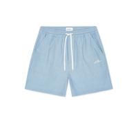 les deux - Gestreifte Badeshorts aus Seersucker - Stan blau - Gr. - L