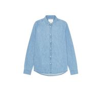 Les Deux Konrad Denim Shirt Light Indigo Wash Blau M