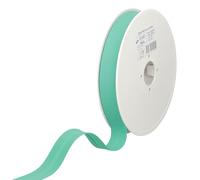 Les Petits Rubans Schrägband - 20 mm breit, gefaltet 10 mm, 25 m Rolle, 50% Baumwolle, 50% Polyester, Bordüre zum Nähen, Banner, Polster, Möbel, Paspeln, Kleidung, Decken