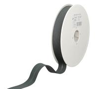 Les Petits Rubans Schrägband - 20 mm breit, gefaltet 10 mm, 25 m Rolle, 50% Baumwolle, 50% Polyester, Bordüre zum Nähen, Banner, Polster, Möbel, Paspeln, Kleidung, Decken