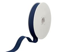 Les Petits Rubans Schrägband - 30 mm breit, gefaltet 15 mm, 25 m Rolle, 50% Baumwolle, 50% Polyester, Bordüre zum Nähen, Banner, Polster, Möbel, Paspeln, Kleidung, Decken