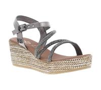 Les P'tites Bombes Damen Loreva Sandale mit Absatz, grau, 39 EU