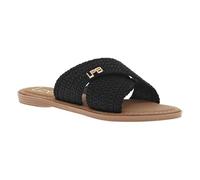 Les P'tites Bombes Lara Damen-Sandale, flach, Schwarz, 39 EU