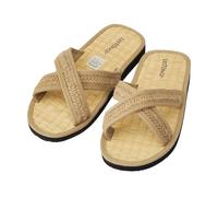 Les Tôngs JUNCUS-X Plaits - vegane & Gesunde Zimtlatschen Zimtsohle Flip Flops 41/42