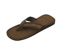 Les Tongs Unisex Erwachsene Zimt Flip-Flop 'Saigon', Farbe: Braun, Gr.: 43/44