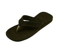 Les Tongs Unisex Erwachsene Zimt Flip-Flop 'Saigon', Farbe: Schwarz, Gr.: 37/38