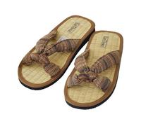 Les Tôngs Vietnam Juncus-K - vegane Zimtlatschen Gesunde Zimtsohle Flip Flops Natur 45/46