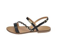 Les Tropéziennes by M. Belarbi Damen Hanano Sandalen mit Riemchen hinten, Schwarz Multi, 40 EU