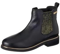 Les Tropeziennes Damen Micky Mode-Stiefel, Schwarz/Gold, 40 EU