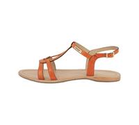 LES TROPEZIENNES PAR M. BELARBI Damen Hacklio Stadtschuhe Sandale, Orange Snake, 38 EU