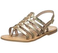 Les Tropéziennes par M. Belarbi Damen Hika Schuhe für die Stadt, Gold Craquele, 39 EU