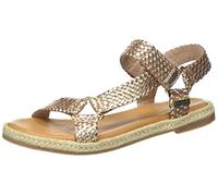 Les Tropéziennes par M. Belarbi Damen Hipsto Sandale, Gold, 37 EU