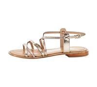 LES TROPEZIENNES PAR M. BELARBI Harry, Sandalen für Damen, goldfarben, mehrfarbig, 40 EU, Mehrfarbig, 40 EU