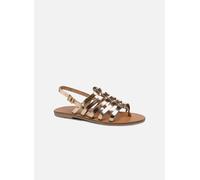 Les Tropéziennes par M. Belarbi Herilo, Damen Slingback Sandalen, Gold (Or), 35 EU