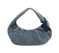 LES VISIONNAIRES Greta Essential Schultertasche washed denim Damen
