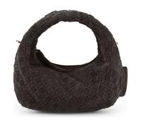 LES VISIONNAIRES Greta Micro weave Handtasche Leder 20 cm braun
