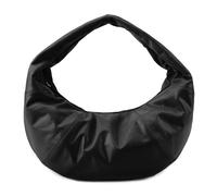 Les Visionnaires Greta Icon Crinkle Beuteltasche schwarz, Leder, Damen