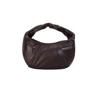LES VISIONNAIRES Greta Essential Schultertasche Leder 43 cm rot