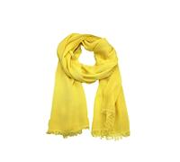 Leslii Bambus Schal Uni (gelb)