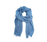 Leslii Bambus Schal Uni (jeansblau)