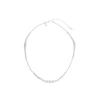 Leslii Elegante kurze Halskette mit funkelndem Strass Strass-collier