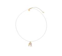 Leslii Kurze Halskette Fisch Seestern Damen Halskette Gold (Gold Rosa)