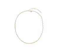 Leslii Kurze Halskette Wellen Collier Gold oder Silber (Gold)
