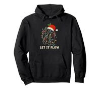 Let It Flow Lustiges Anatomisches Herz Weihnachten Medizinisch Pullover Hoodie