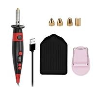 LetCart Hotfix-Strass-Applikator-Set - 8600 glitzernde Steine, 6 Kupferspitzen, Ständer, schwarzes Tablett, Schablonen - tragbares Blend-Werkzeug für DIY-Kleidung, Stoff, Leder, Kunsthandwerk