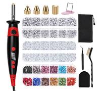 LetCart Hotfix Strass Applikator Werkzeug Set für DIY Kleidung Schuhe