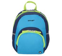 Let's Go Kinderrucksack KRS/1 8l aqua/blau mit grün
