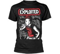Let's Start A War by Exploited The T-Shirt XL