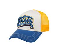 Lettering Trucker Cap by Stetson blau-gelb One Size Small