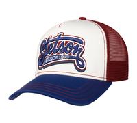 Lettering Trucker Cap by Stetson blau-rot One Size Small