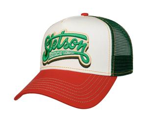 Lettering Trucker Cap by Stetson grün One Size Small