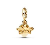 Leuchtender Charm-Anhänger Glühwürmchen, gold, Moments