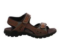 Rohde Herren Sandale Barolo 5930 – Trekking-Leder mit Klettverschluss, Braun Gr. 46