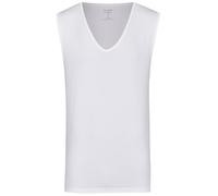 Level Five Body Fit - Tank Top - tiefer V-Ausschnitt - weiß OLYMP