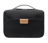 LEVEL8 Kulturtasche zum Aufhängen Reise Kulturbeutel Damen Herren Kinder, Waschtasche Kosmetiktasche mit 360°Drehbare Haken Groß Reisezubehör Kosmetik-Organizer Waschbeutel Tragbar, Schwarz M